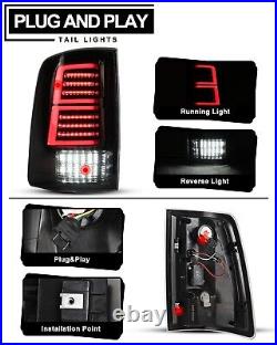 LED Tail Lights Assembly For 2009-2018 Dodge Ram 1500 2500 3500 Replacement Lamp
