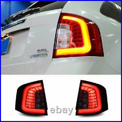 LED Tail Lights Assembly For Ford Edge Red Replace OEM Rear lights 2011-2014