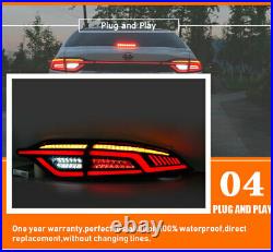 LED Tail Lights Assembly For Toyota US Corolla 2020-2021 Red Replace Rear lights