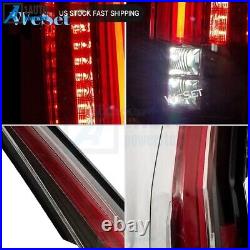 LED Tail Lights Assembly Rear Brake Lamps For 2007-2014 Cadillac Escalade ESV