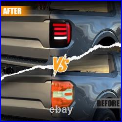 LED Tail Lights Assembly for 2022 2023 2024 Ford Maverick XL XLT