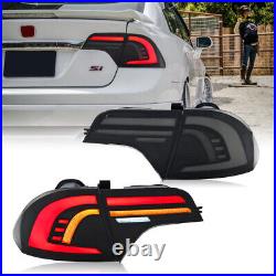 LED Tail Lights Brake Lamp For Civic Sedan 4DR 2006-2011 Rear Lamp sequential