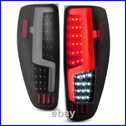 LED Tail Lights Brake Lamps Black Smoke For Chevy Colorado GMC Canyon 2004-2012