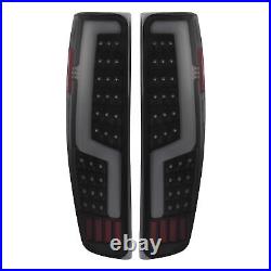 LED Tail Lights Brake Lamps Black Smoke For Chevy Colorado GMC Canyon 2004-2012