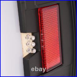 LED Tail Lights Brake Lamps Black Smoke For Chevy Colorado GMC Canyon 2004-2012