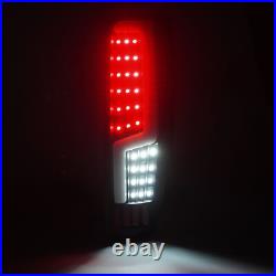 LED Tail Lights Brake Lamps Black Smoke For Chevy Colorado GMC Canyon 2004-2012
