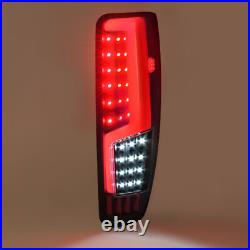 LED Tail Lights Brake Lamps Black Smoke For Chevy Colorado GMC Canyon 2004-2012