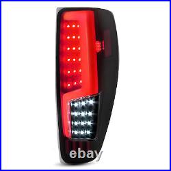 LED Tail Lights Brake Lamps Black Smoke For Chevy Colorado GMC Canyon 2004-2012