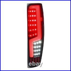 LED Tail Lights Brake Lamps Black Smoke For Chevy Colorado GMC Canyon 2004-2012