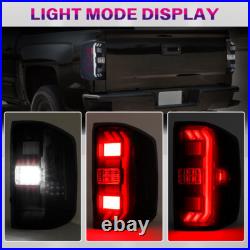 LED Tail Lights Brake Lamps For 2014-2018 Chevy Silverado 1500 2500 HD 3500 HD