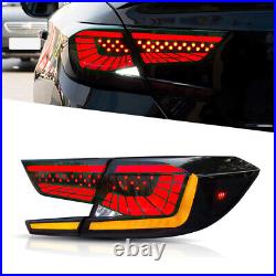 LED Tail Lights Brake Light Sequential for Honda Accord Sedan 10th Gen 2018-2022