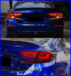 LED Tail Lights Brake Light Sequential for Honda Accord Sedan 10th Gen 2018-2022