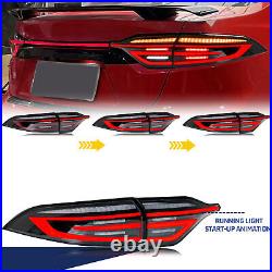 LED Tail Lights & Center Lamp for Toyota Corolla E210 2020-2024 Clear Rear Lamps