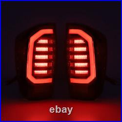 LED Tail Lights DRL Rear Brake Turn Signal Lamps For Toyota Tacoma 2016-2022