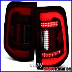 LED Tail Lights Fit 2019-2024 Dodge Ram 1500 Red/Smoke Brake Lamps Left+Right