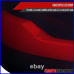 LED Tail Lights Fit 2019-2024 Dodge Ram 1500 Red/Smoke Brake Lamps Left+Right