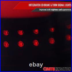 LED Tail Lights Fit 2019-2024 Dodge Ram 1500 Red/Smoke Brake Lamps Left+Right