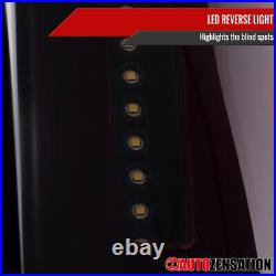 LED Tail Lights Fit 2019-2024 Dodge Ram 1500 Red/Smoke Brake Lamps Left+Right