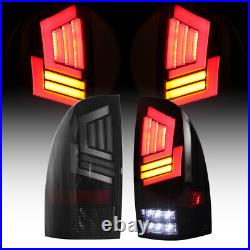 LED Tail Lights Fit For 2005-2015 Toyota Tacoma Rear Brake Lamps Left+Right Pair