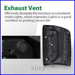 LED Tail Lights Fit For 2016-2018 GMC Sierra Rear brake Stop Lamps Left+Right LED Tail Lights Fit For 2016-2018 GMC Sierra Rear brake Stop Lamps Left+Right