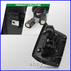 LED Tail Lights Fit For 2016-2018 GMC Sierra Rear brake Stop Lamps Left+Right