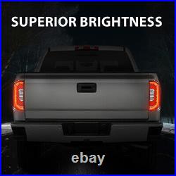 LED Tail Lights Fit For 2016-2018 GMC Sierra Rear brake Stop Lamps Left+Right