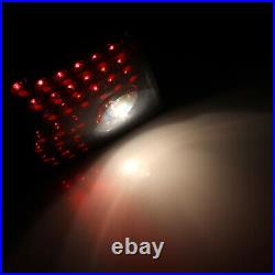 LED Tail Lights For 1999-2005 Volkswagen Jetta Black Rear Brake Lamps Smoke Pair