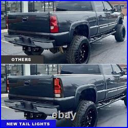 LED Tail Lights For 1999-2006 Chevy Silverado / 99-02 GMC Sierra 1500 2500 3500