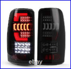 LED Tail Lights For 2000-2006 Chevy Suburban Tahoe GMC Yukon Smoke Lens Lamps