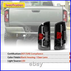 LED Tail Lights For 2002-2006 Dodge Ram 1500 2500 3500 Sequential Signal Lamps