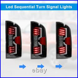 LED Tail Lights For 2002-2006 Dodge Ram 1500 2500 3500 Sequential Signal Lamps