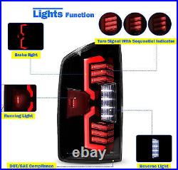 LED Tail Lights For 2002-2006 Dodge Ram 1500 2500 3500 Sequential Signal Lamps