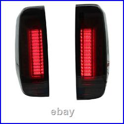 LED Tail Lights For 2005 06 2007-2021 Nissan Navara D40 Frontier Rear Lamp Smoke