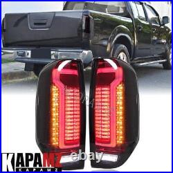 LED Tail Lights For 2005 2006 07-2021 Nissan Navara D40 Frontier Rear Lamp Smoke