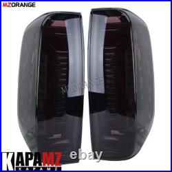 LED Tail Lights For 2005 2006 07-2021 Nissan Navara D40 Frontier Rear Lamp Smoke