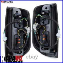 LED Tail Lights For 2005 2006 07-2021 Nissan Navara D40 Frontier Rear Lamp Smoke