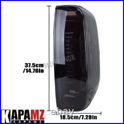 LED Tail Lights For 2005 2006 07-2021 Nissan Navara D40 Frontier Rear Lamp Smoke