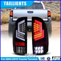 LED Tail Lights For 2005-2008 2009-2015 Toyota Tacoma Sequential Brake Lamp