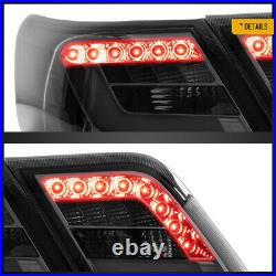 LED Tail Lights For 2006-2011 Toyota Camry Smoke Rear Brake Lamps Assembly LH&RH