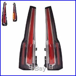 LED Tail Lights For 2007-2014 Cadillac Escalade Rear Lamp 2016 Model Assembly