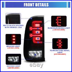 LED Tail Lights For 2008-2016 Ford F250 F350 F450 Super Duty Sequential Lamps