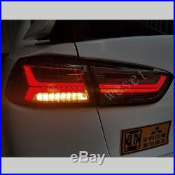 LED Tail Lights For 2008-2017 Mitsubishi Lancer/Evo X LED Rear Lamps Audi Style