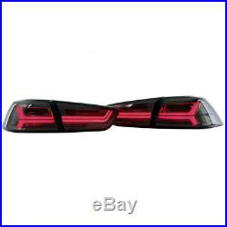 LED Tail Lights For 2008-2018 Mitsubishi Lancer/Evo X LED Rear Lamps Audi Style