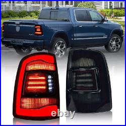 LED Tail Lights For 2009 2010-2018 Dodge Ram 1500 2500 3500 Rear Brake Taillamps
