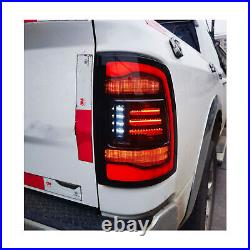 LED Tail Lights For 2009 2010-2018 Dodge Ram 1500 2500 3500 Rear Brake Taillamps