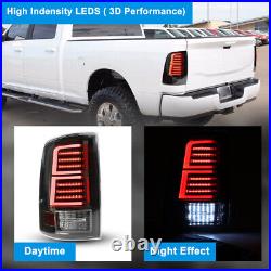 LED Tail Lights For 2009-2018 Dodge Ram 1500 2500 3500 Brake Taillamp Left+Right