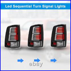 LED Tail Lights For 2009-2018 Dodge Ram 1500 2500 3500 Brake Taillamp Left+Right