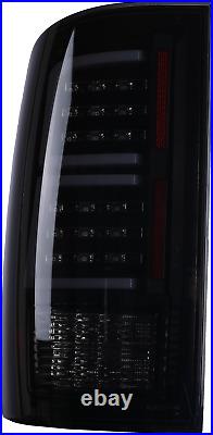 LED Tail Lights For 2009-2018 Dodge Ram 1500 2500 3500 Smoke Len Rear Brake Lamp