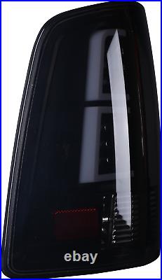 LED Tail Lights For 2009-2018 Dodge Ram 1500 2500 3500 Smoke Len Rear Brake Lamp