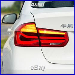 LED Tail Lights For 2012-2016 BMW F30 318I 320I 328I 4 Door Sedan Rear Light Red
